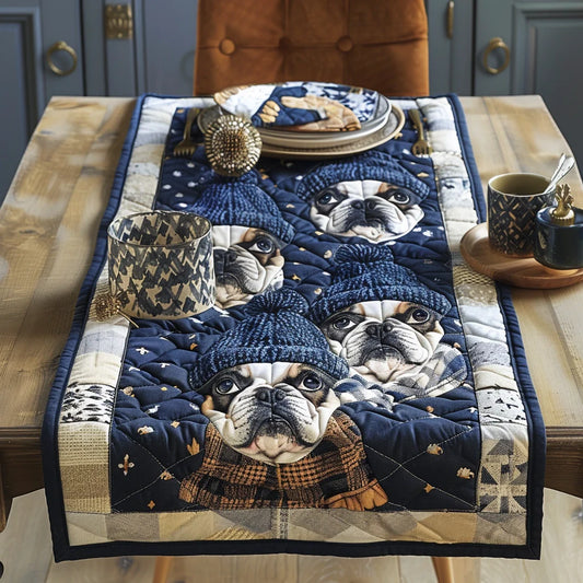 Bulldog TAI020324013 Quilted Table Runner