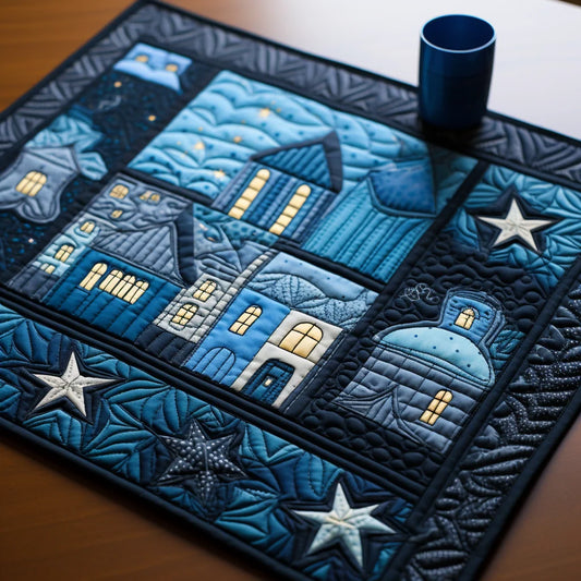 Jewish Hanukkah TAI040124362 Quilted Placemats