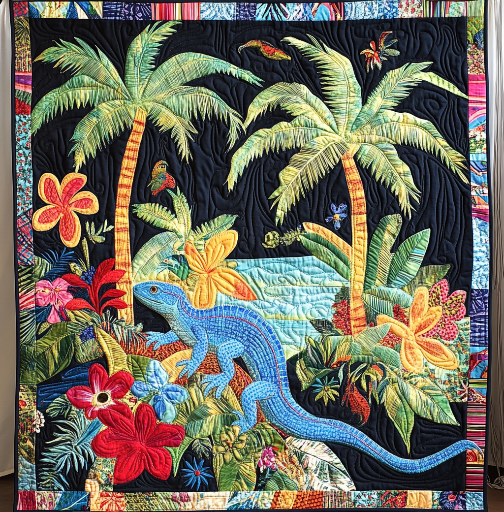 Lizard DAI190225052 Quilt Blanket