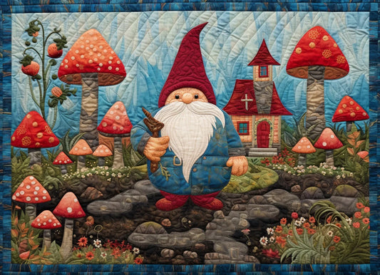 Gnome TAI020324083 Quilted Placemats