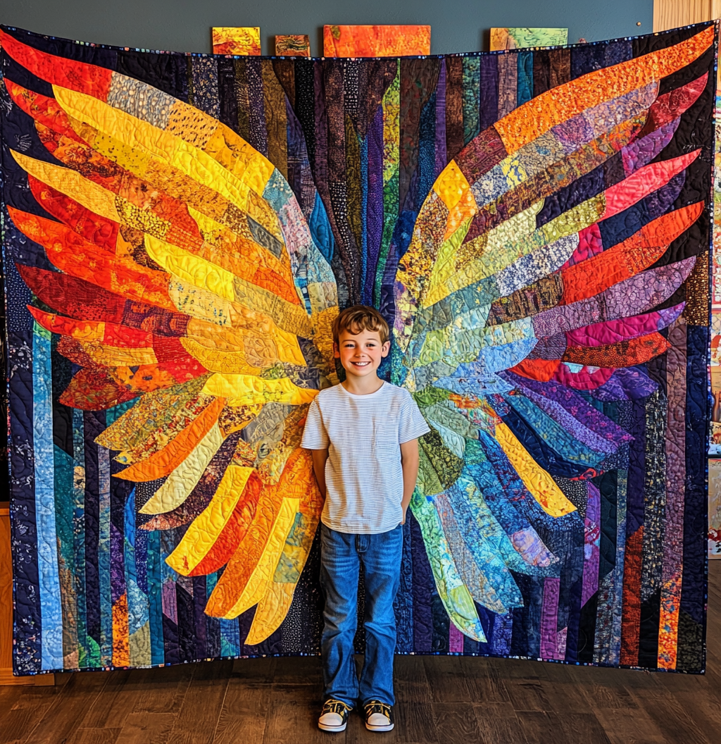 Angel Wings DAI301224045 Quilt Blanket