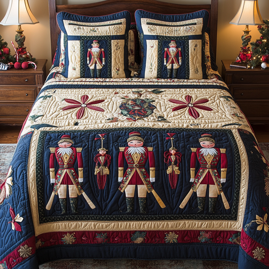 Nutcracker DAI190824247 Quilt Bedding Set