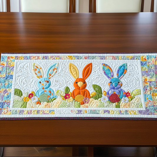 Easter Bunny DAI241224001 Quilted Table Runner