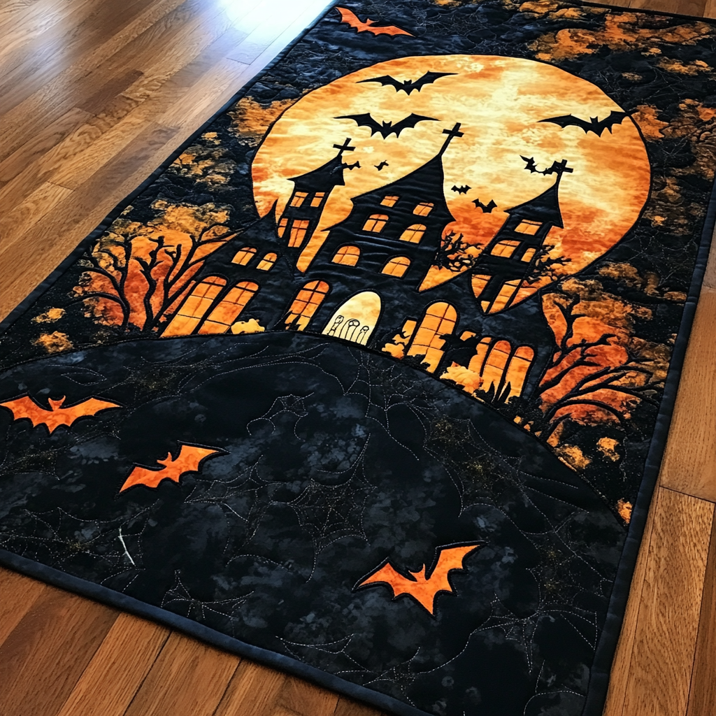 Halloween TAI040924384 Quilted Table Runner