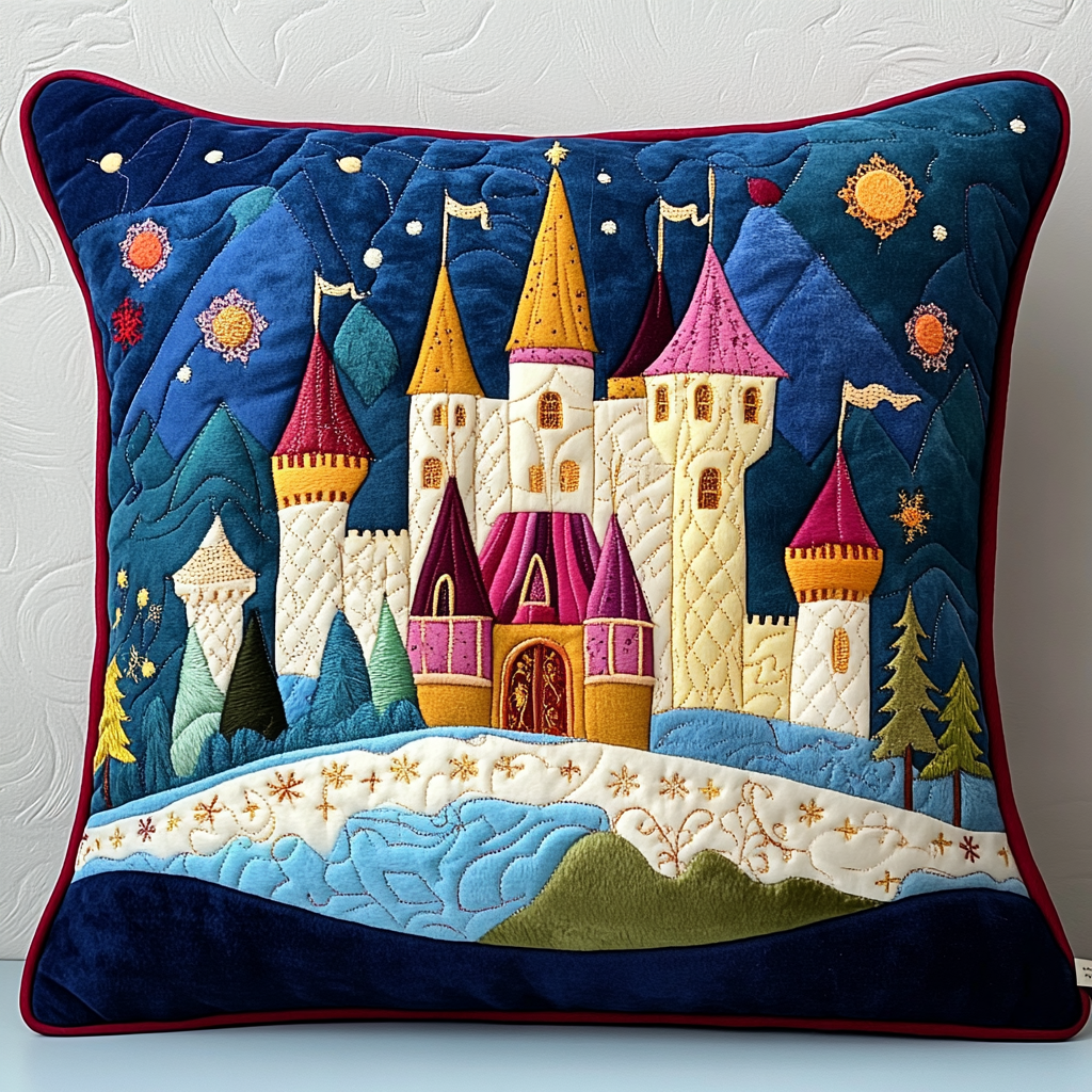 Castle DAI281124012 Quilted Pillow Case