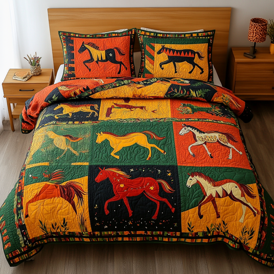 Native Horse TAI080824063 Quilt Bedding Set