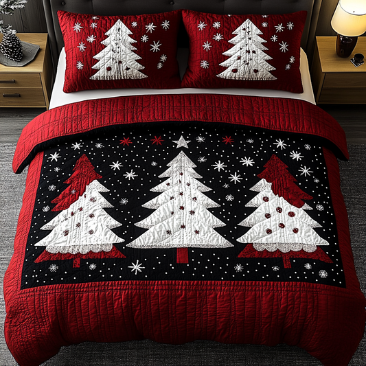 Christmas Tree TAI201124007 Quilt Bedding Set