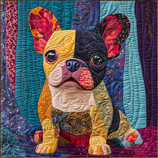 French Bulldog TAI121024097 Quilt Blanket