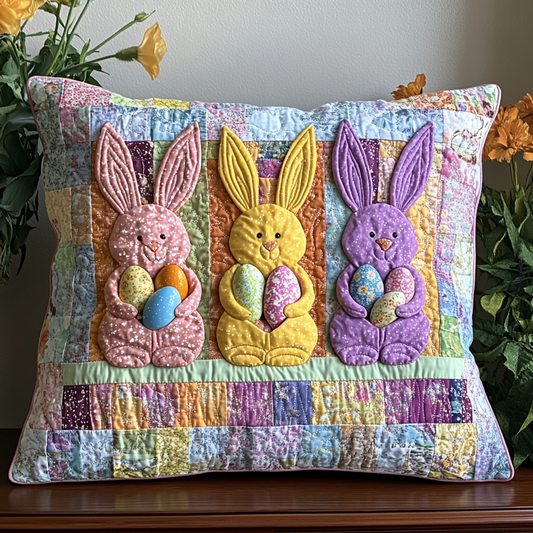 Easter Bunny DAI241224157 Quilted Pillow Case