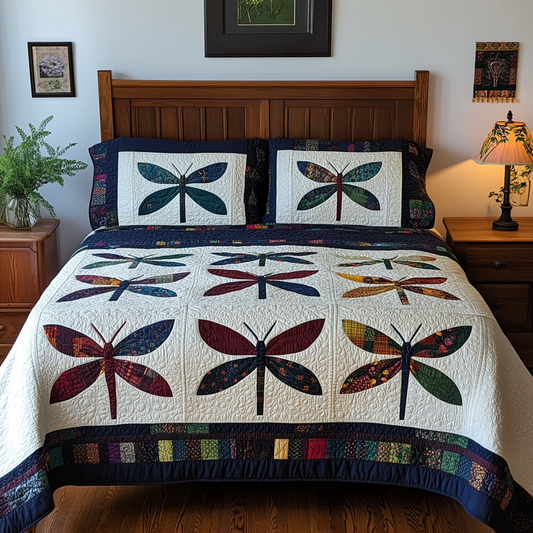 Dragonfly DAI040924051 Quilt Bedding Set