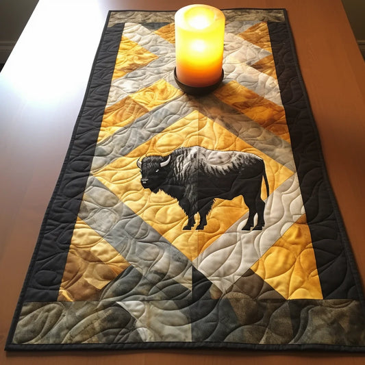 Bison TAI271223105 Quilted Table Runner