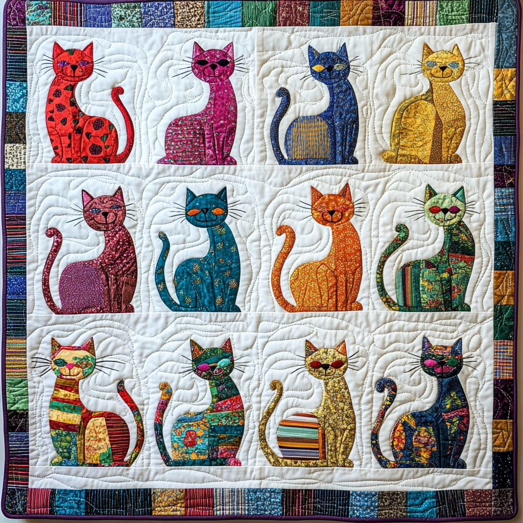 Cat TAI260924126 Quilt Blanket