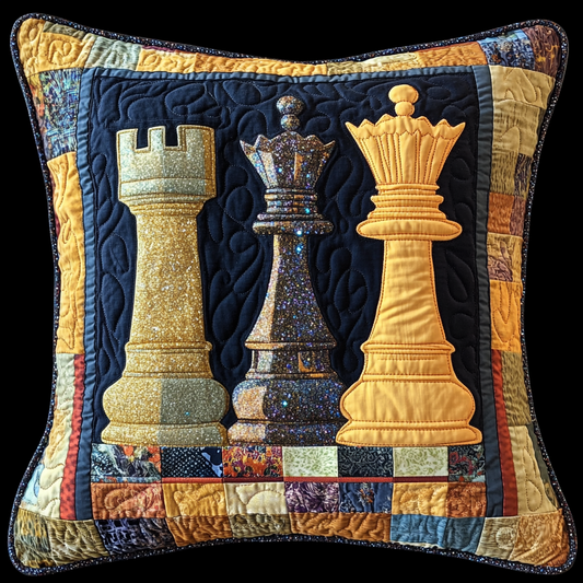 Chess DAI301224145 Quilted Pillow Case