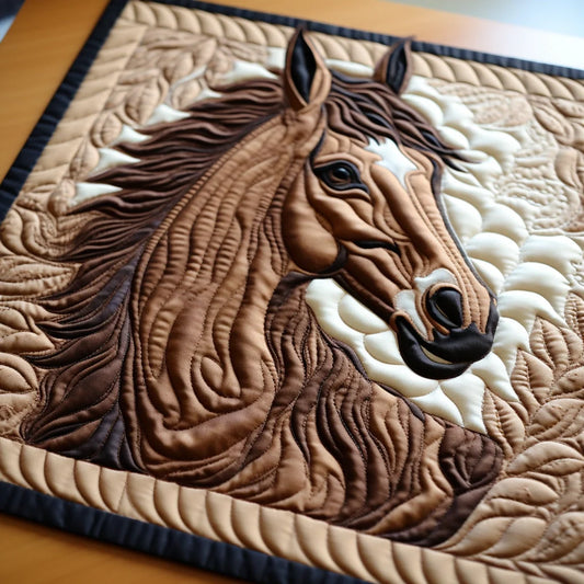 Horse TAI260224239 Quilted Placemats