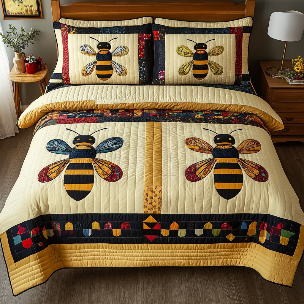 Bee DAI280824194 Quilt Bedding Set