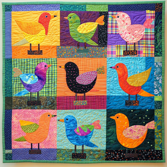 Bird DAI190824209 Quilted Placemats