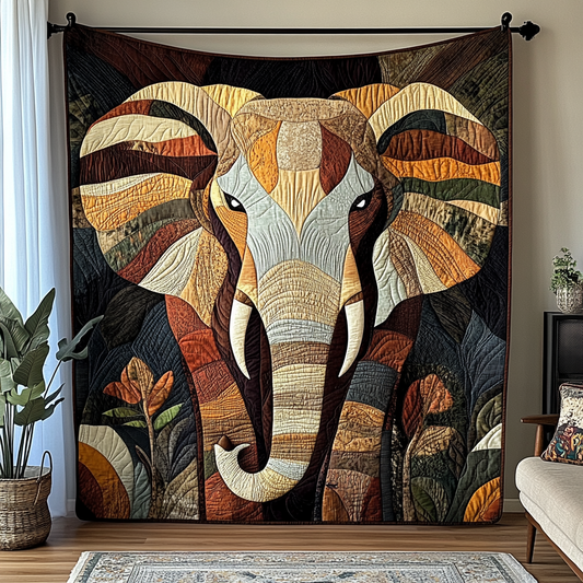 Elephant TAI021024307 Quilt Blanket