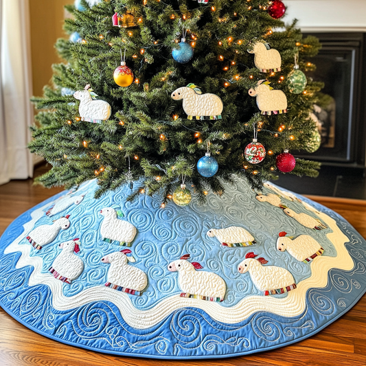 Sheep DAI040924149 Quilted Tree Skirt