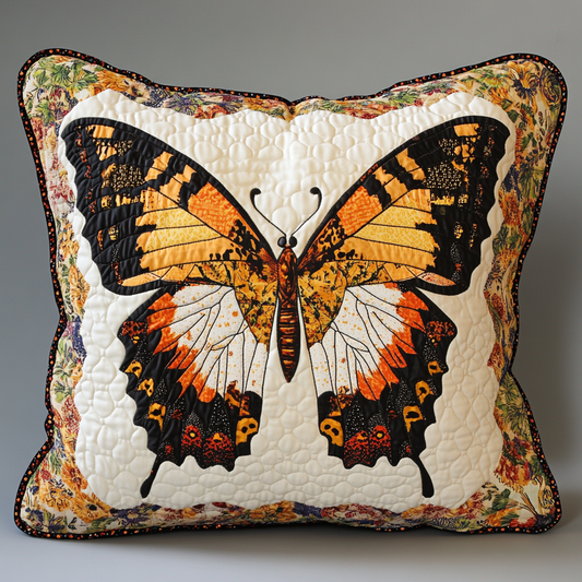 Butterfly TAI130824138 Quilted Pillow Case