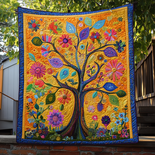Hippie Tree Of Life DAI110225068 Quilt Blanket