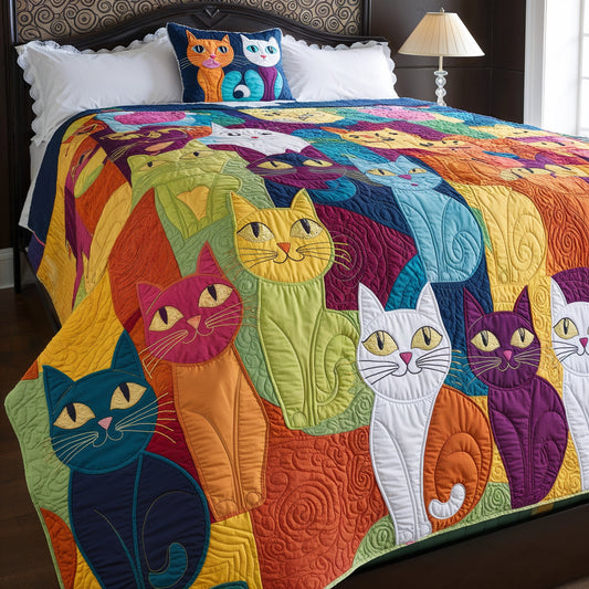 Cat TAI121024119 Quilt Blanket