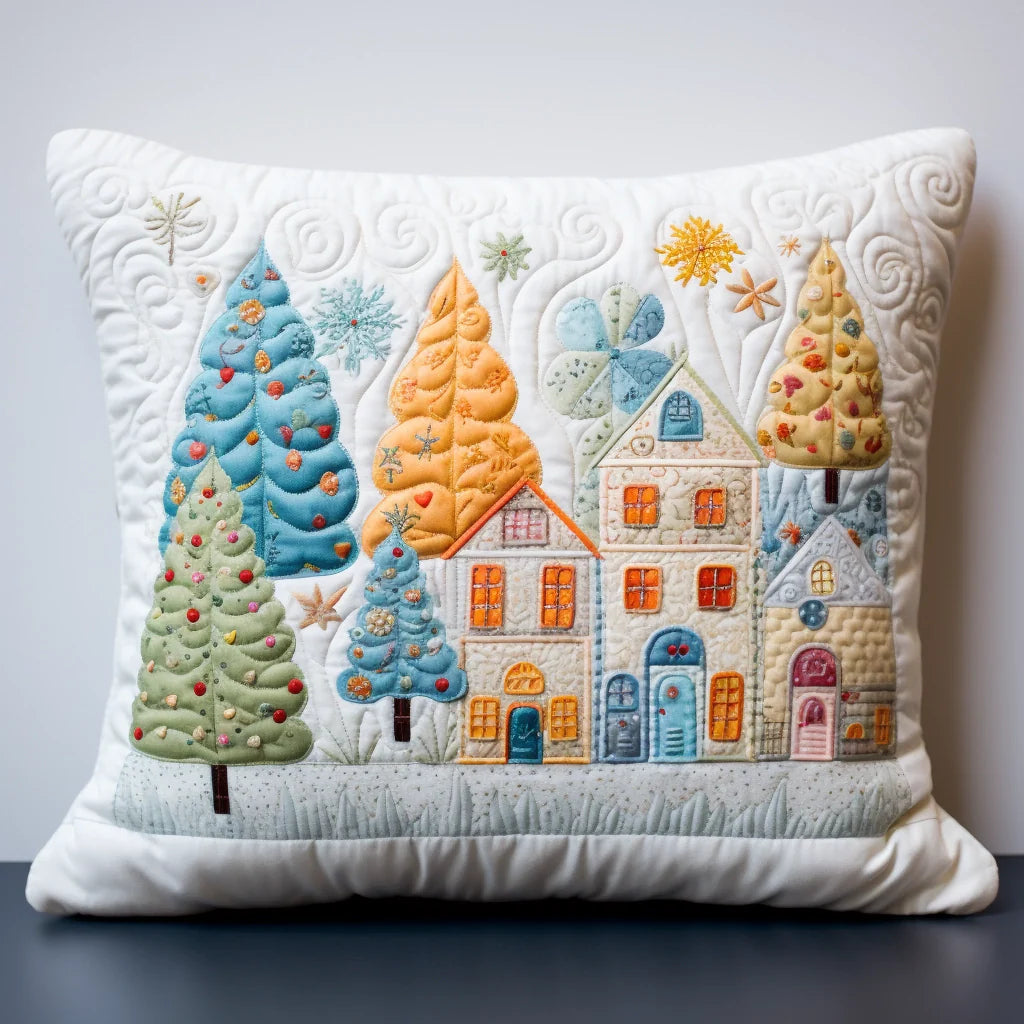 Houses TAI060324015 Quilted Pillow Case