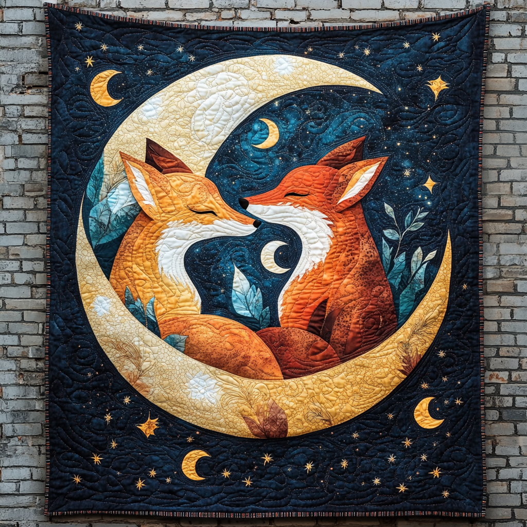 Celestial Fox DAI301224024 Quilt Blanket