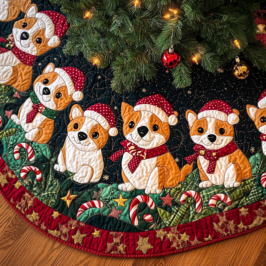 Corgi TAI041024202 Quilted Tree Skirt