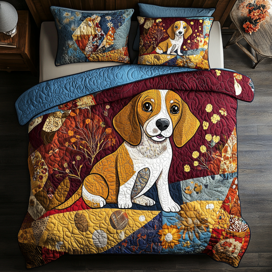 Beagle TAI181024287 Quilt Bedding Set