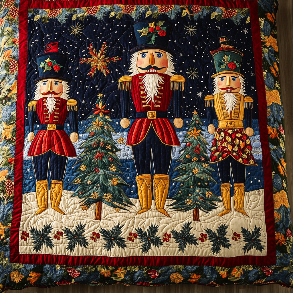 Christmas Nutcracker TAI181024001 Quilt Blanket