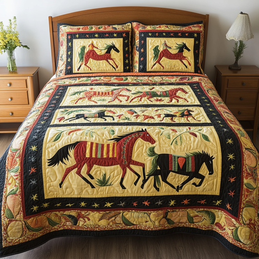 Native Horse TAI080824041 Quilt Bedding Set