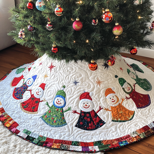 Snowman DAI230924033 Quilted Tree Skirt