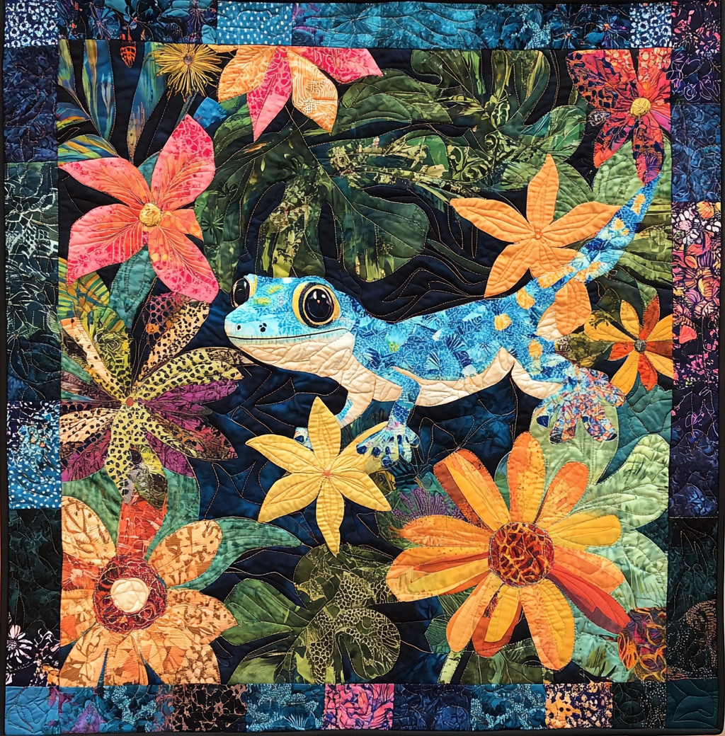 Lizard DAI190225049 Quilt Blanket