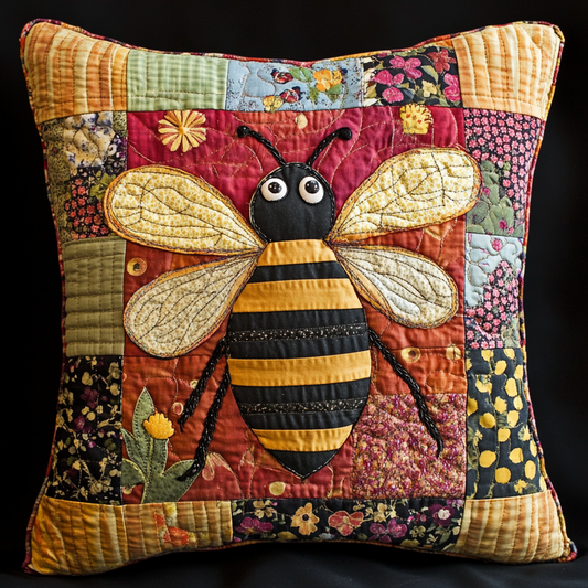 Bee TAI130824194 Quilted Pillow Case