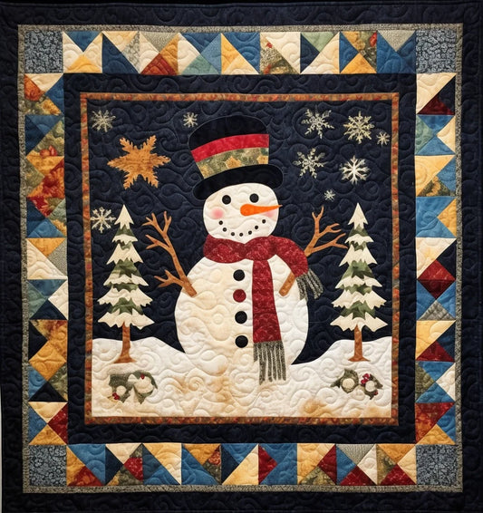 Snowman TAI14112319 Quilt Blanket