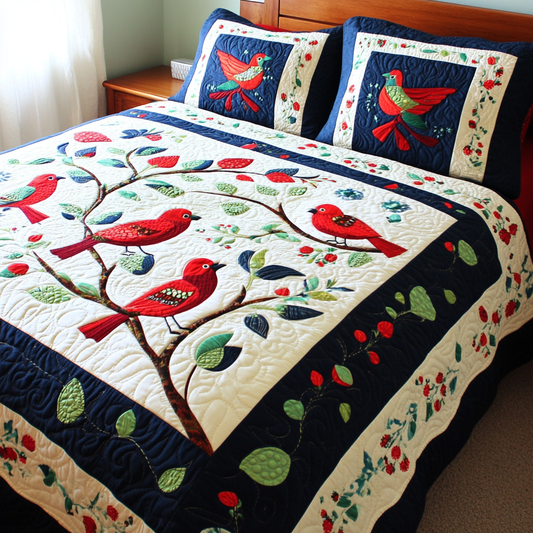 Bird DAI280824066 Quilt Bedding Set