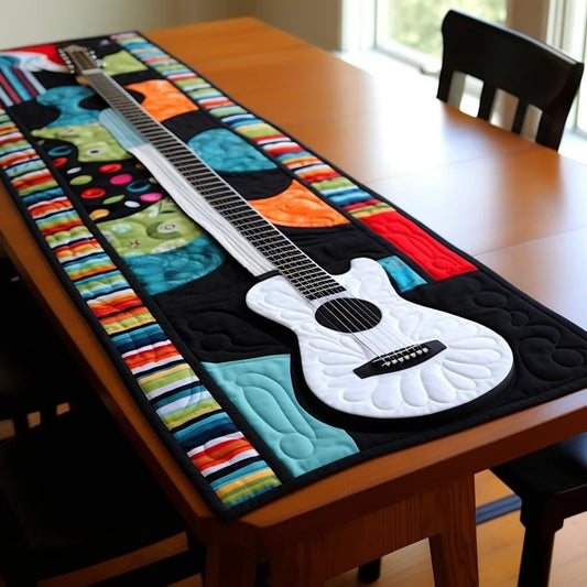 Guitar TAI07122342 Quilted Table Runner