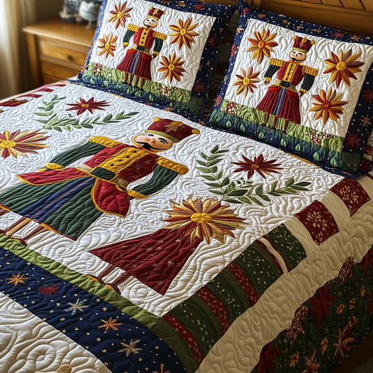 Christmas Nutcracker TAI181024073 Quilt Bedding Set