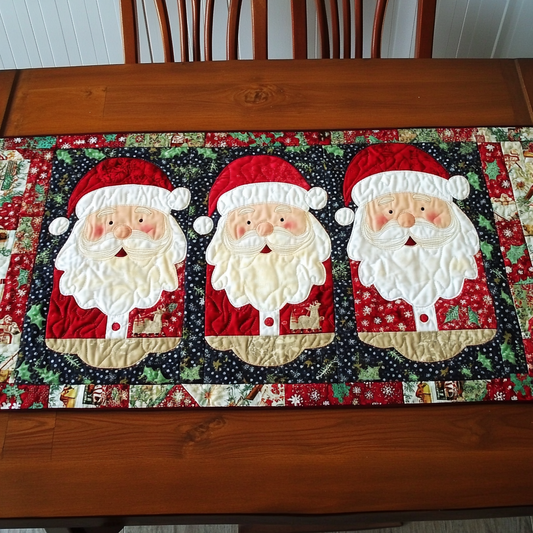 Christmas Santa TAI040924358 Quilted Table Runner