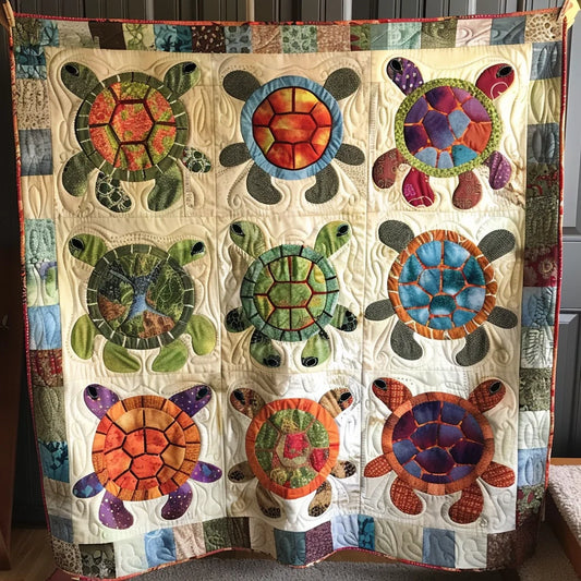 Turtle TAI020324123 Quilt Blanket