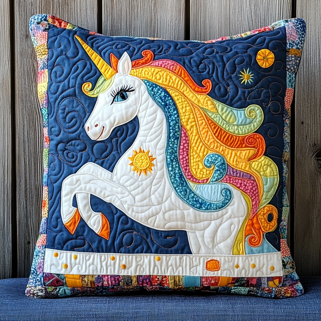 Unicorn DAI181124103 Quilted Pillow Case