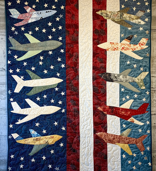 Airplane DAI241224507 Quilt Blanket