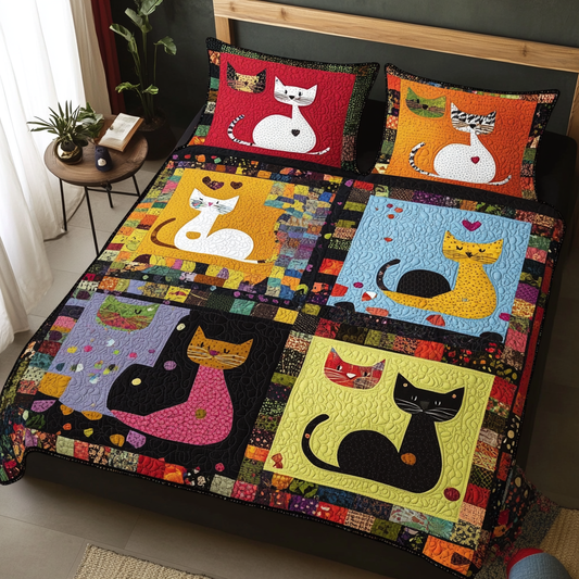 Cat TAI181024259 Quilt Bedding Set