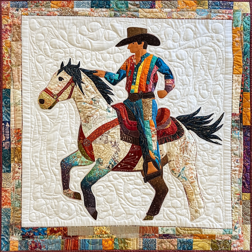 Cowboy TAI01102456 Quilt Blanket