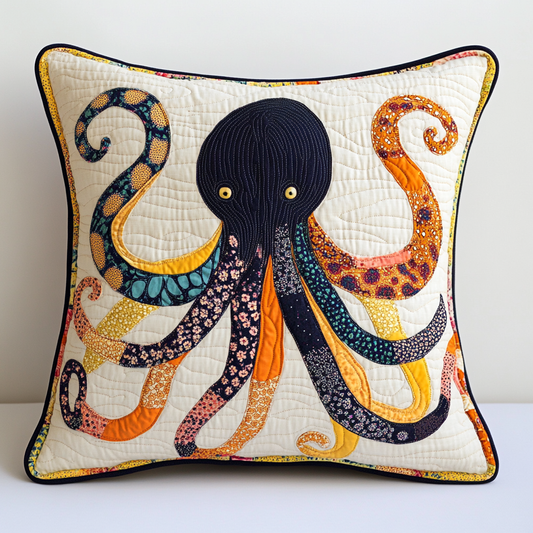 Octopus DAI230924183 Quilted Pillow Case