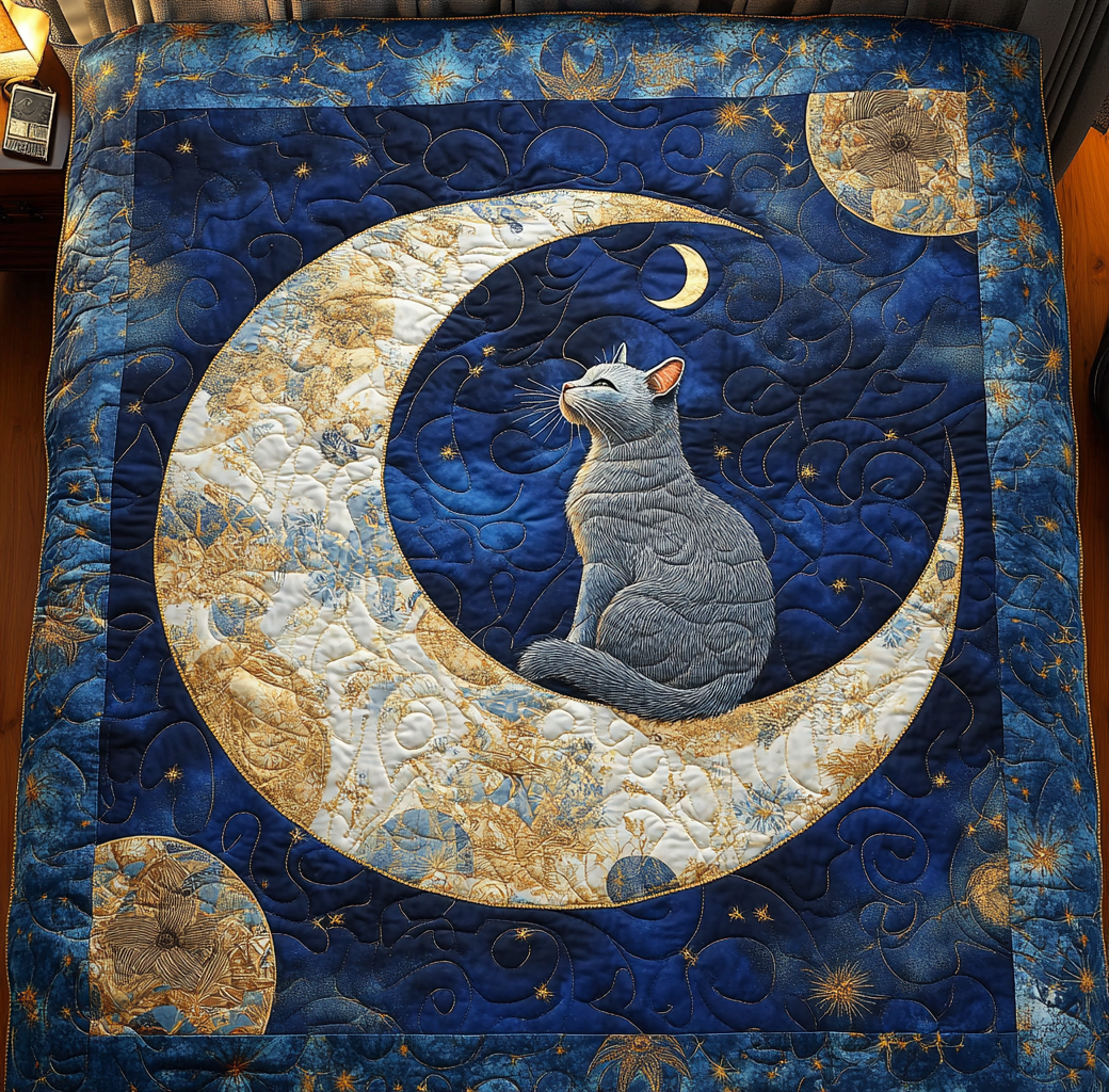 Celestial Cat DAI301224021 Quilt Blanket