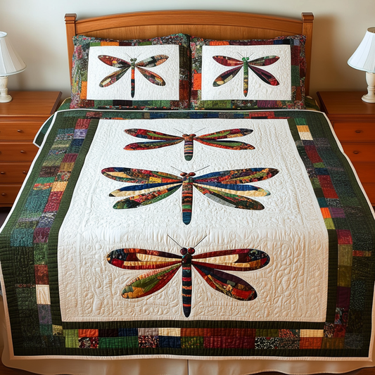 Dragonfly DAI280824247 Quilt Bedding Set