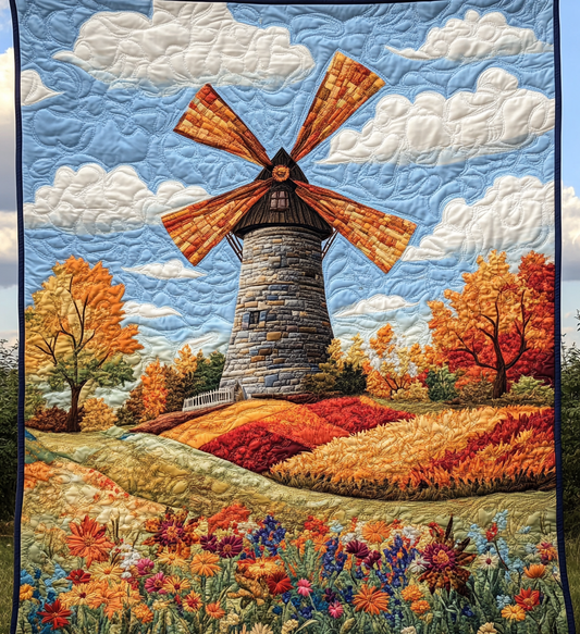 Windmill Field DAI241224474 Quilt Blanket