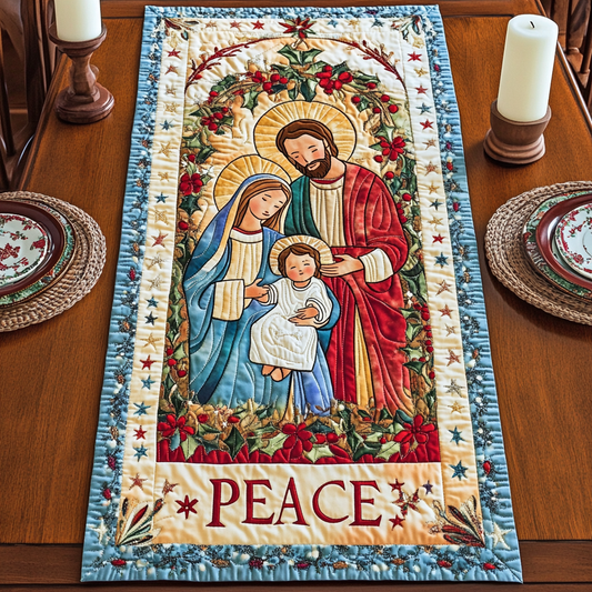 Nativity TAI041024270 Quilted Table Runner