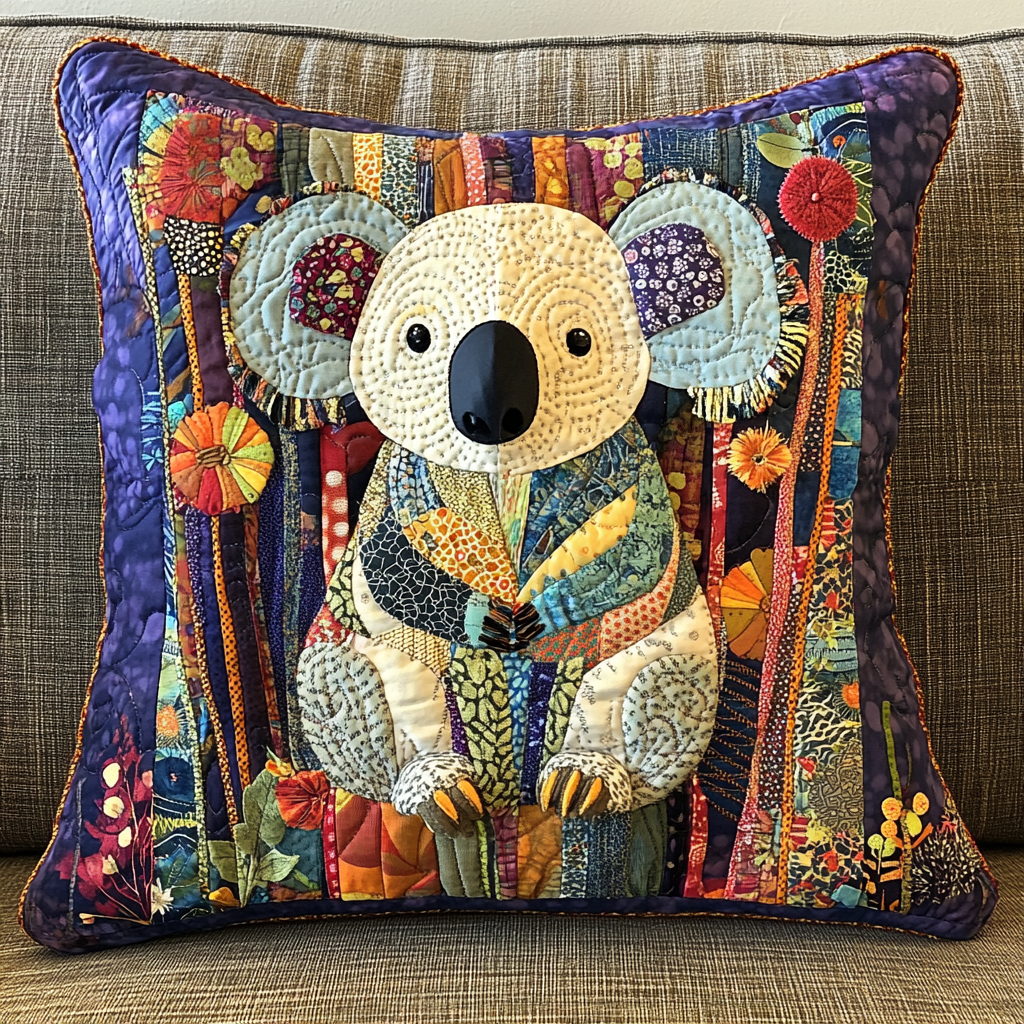 Koala DAI150125130 Quilted Pillow Case